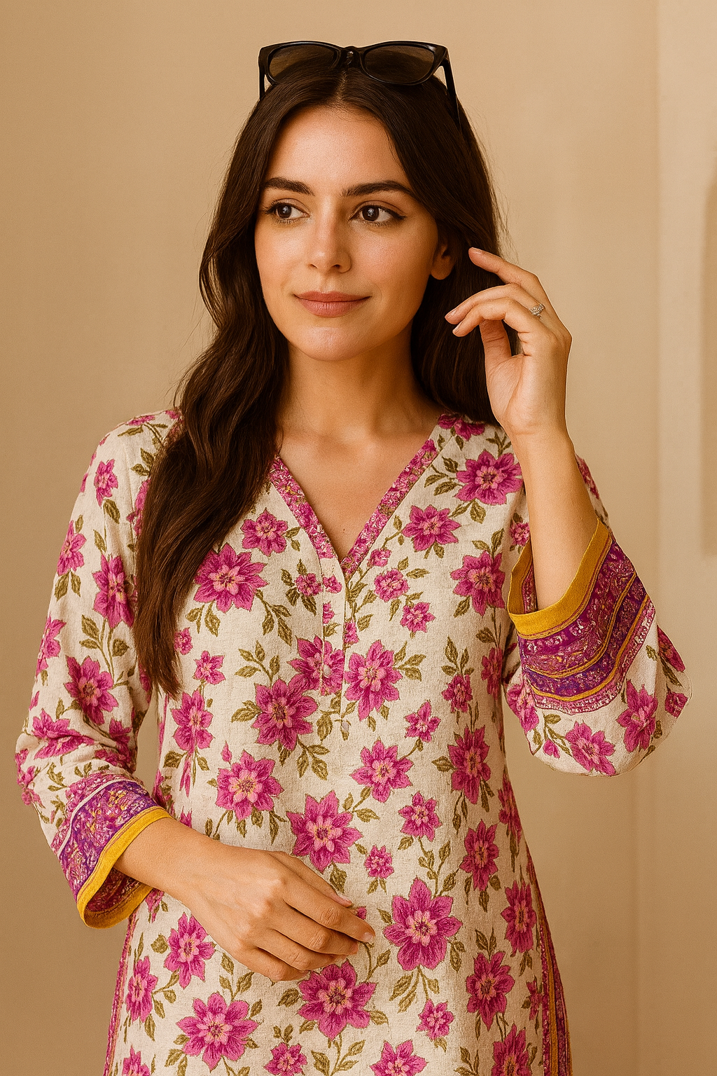 Floral Pink Co-ord Set