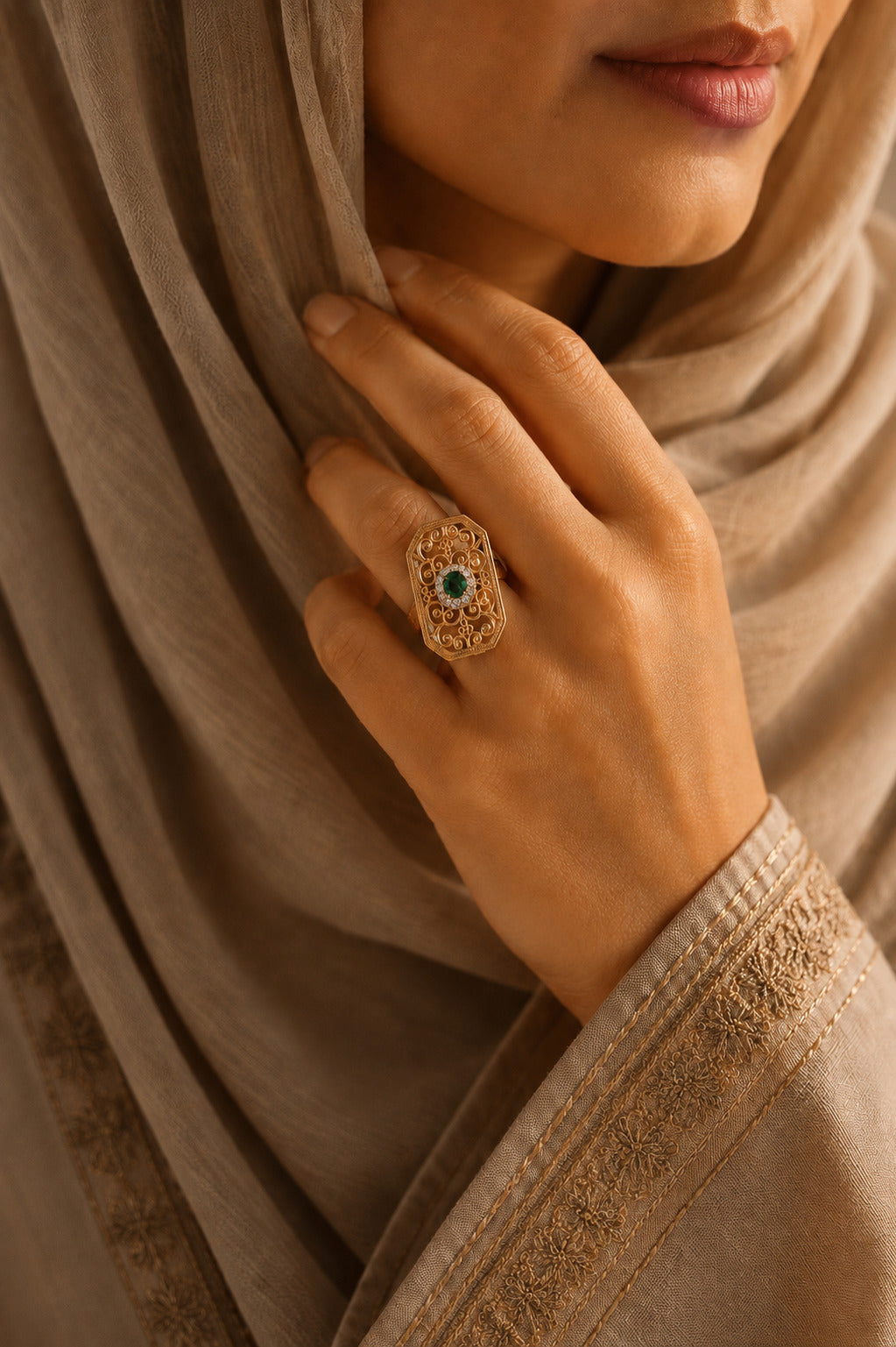 Celestial Stone Ring