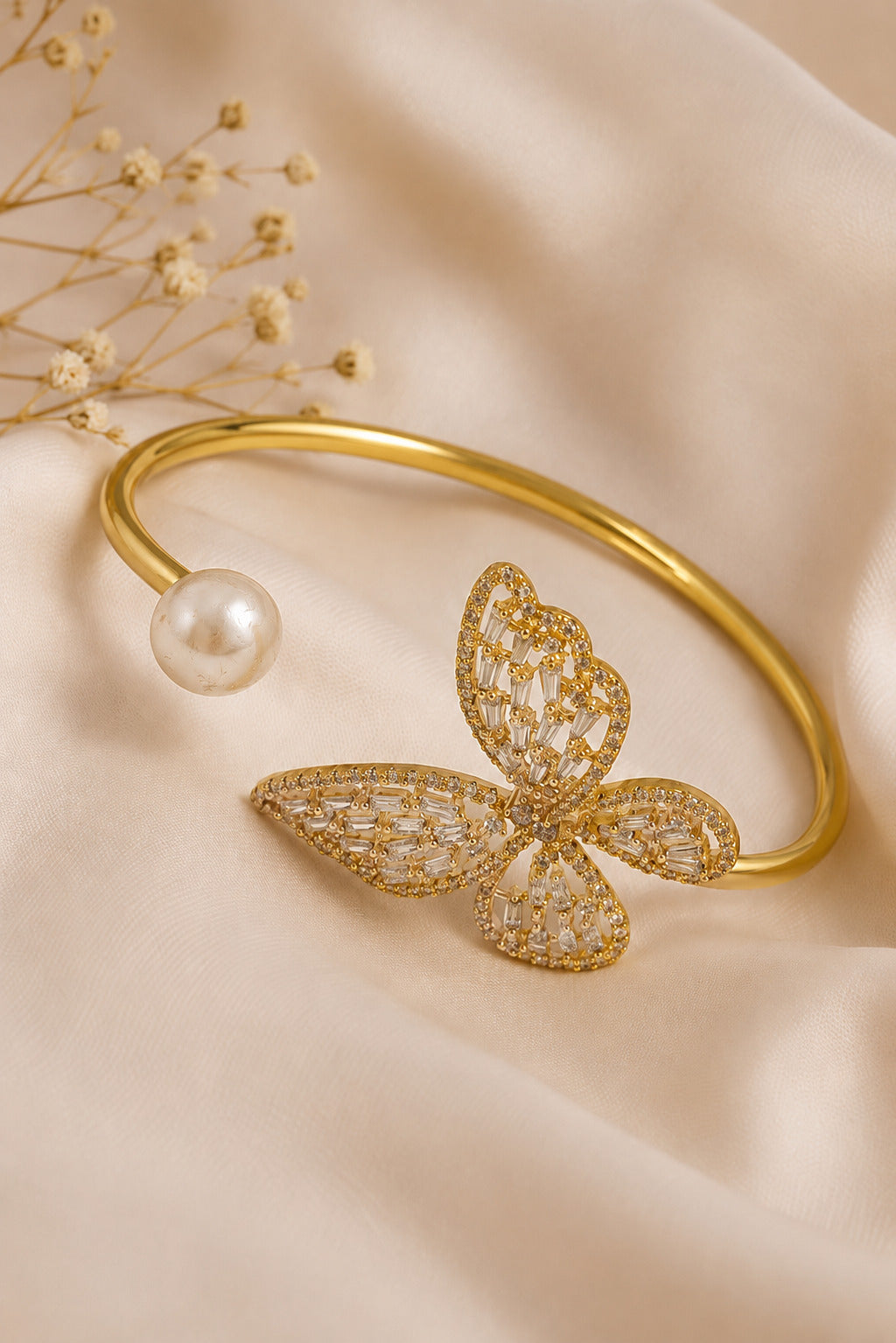 Pearl Butterfly Bracelets