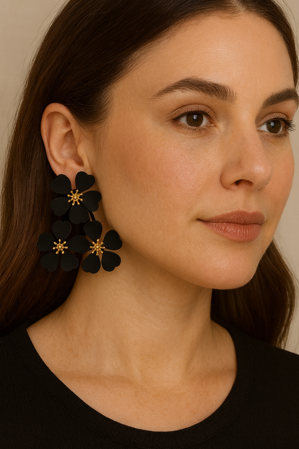 Midnight Bloom Earrings