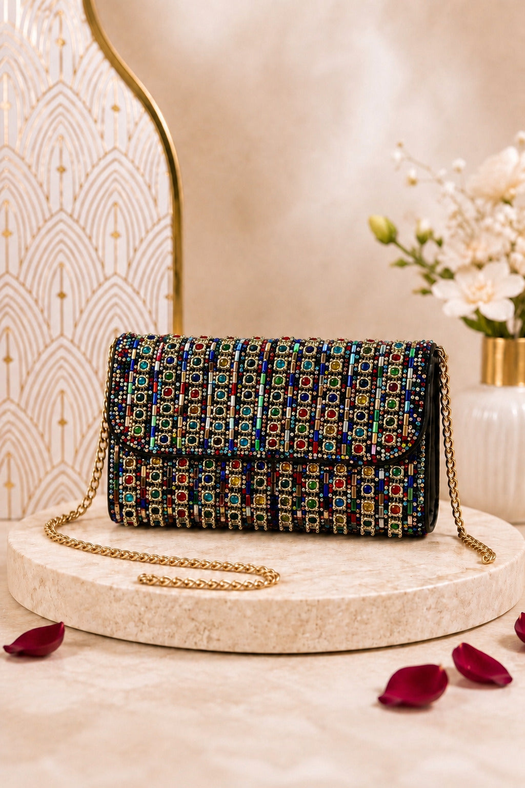 Zehra Jewel Clutch