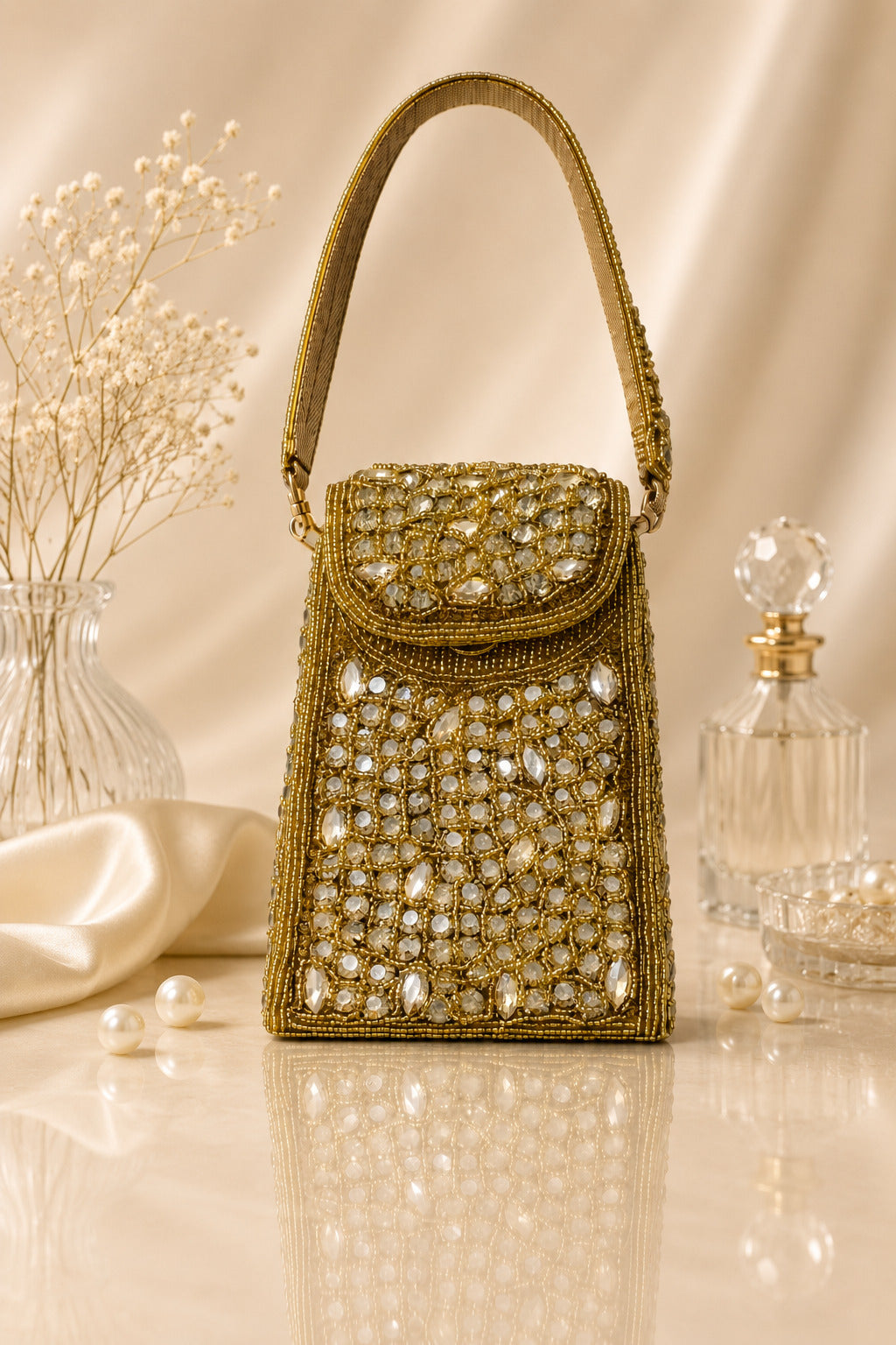 Crystal Hand Bag