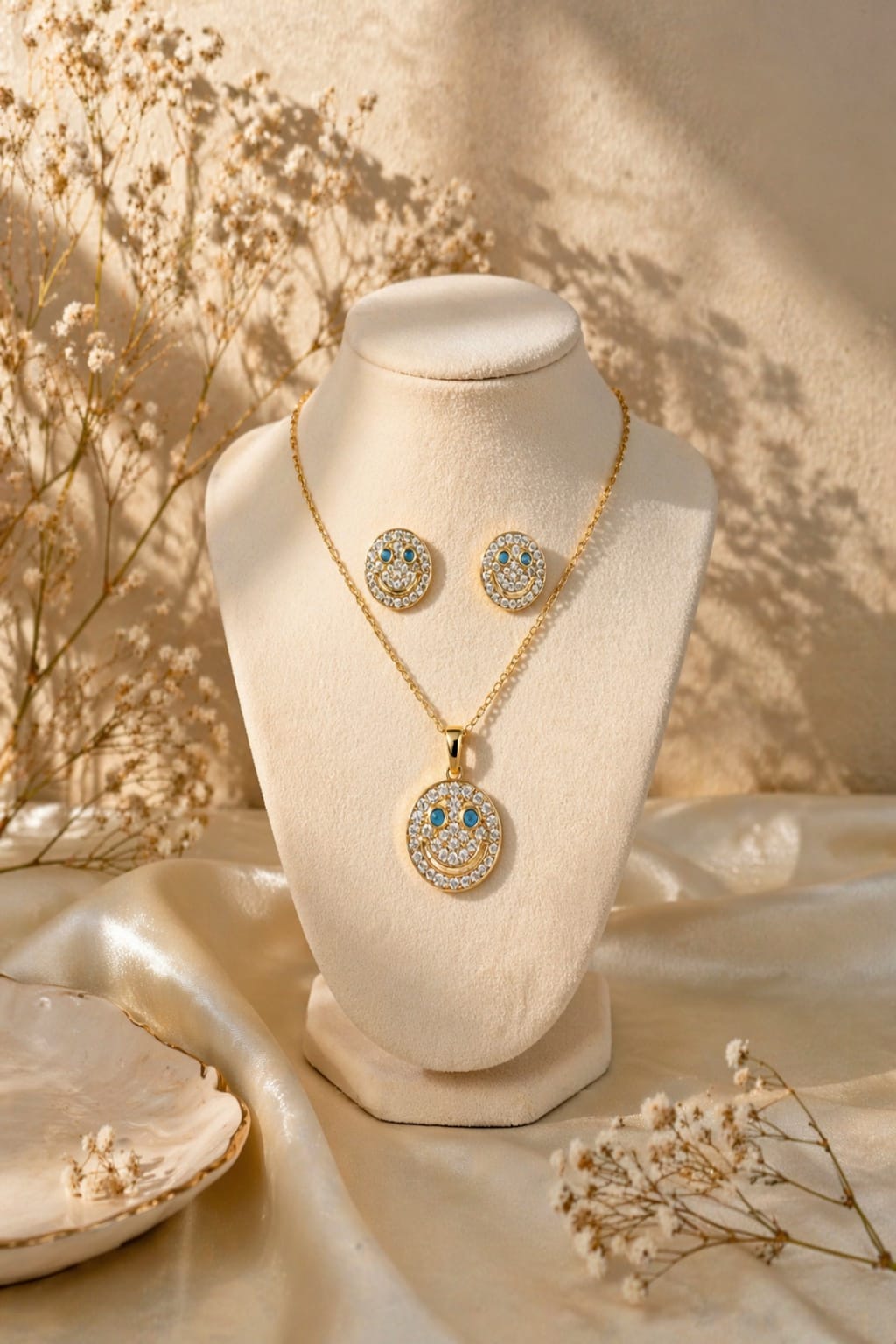 Smiley Charm Pendant
