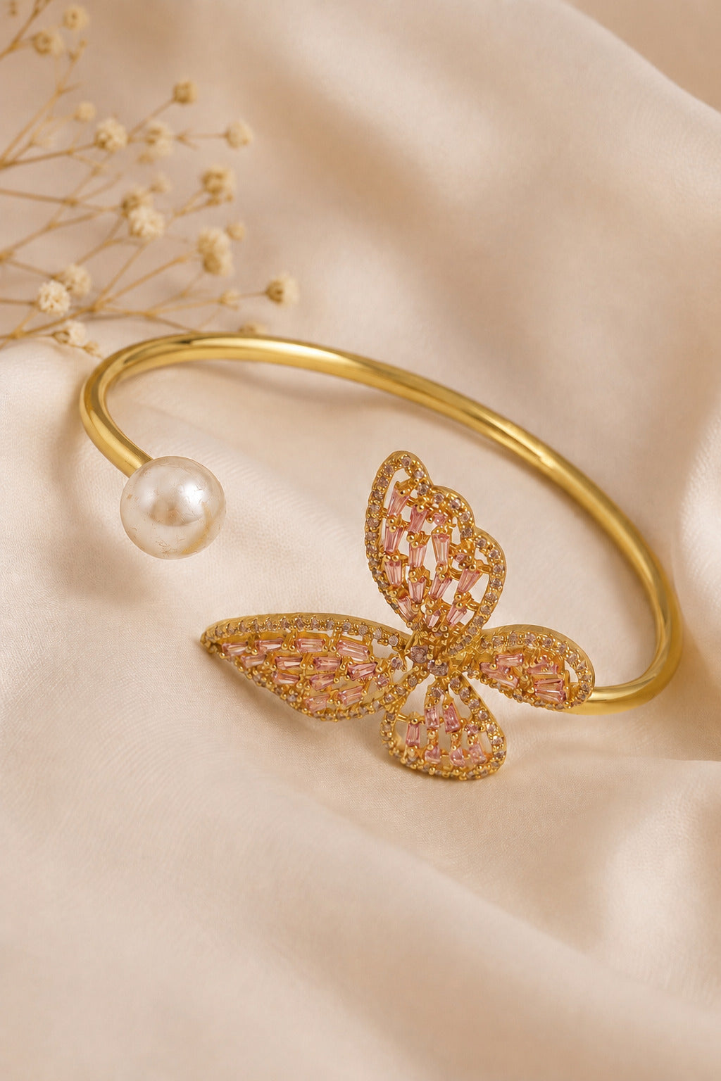 Pearl Butterfly Bracelets