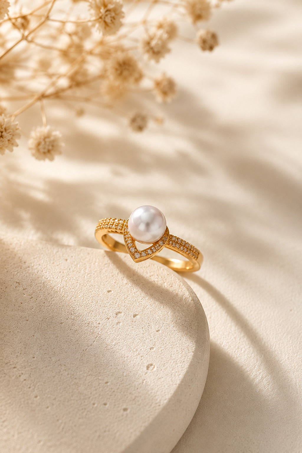 Luna Pearl Ring