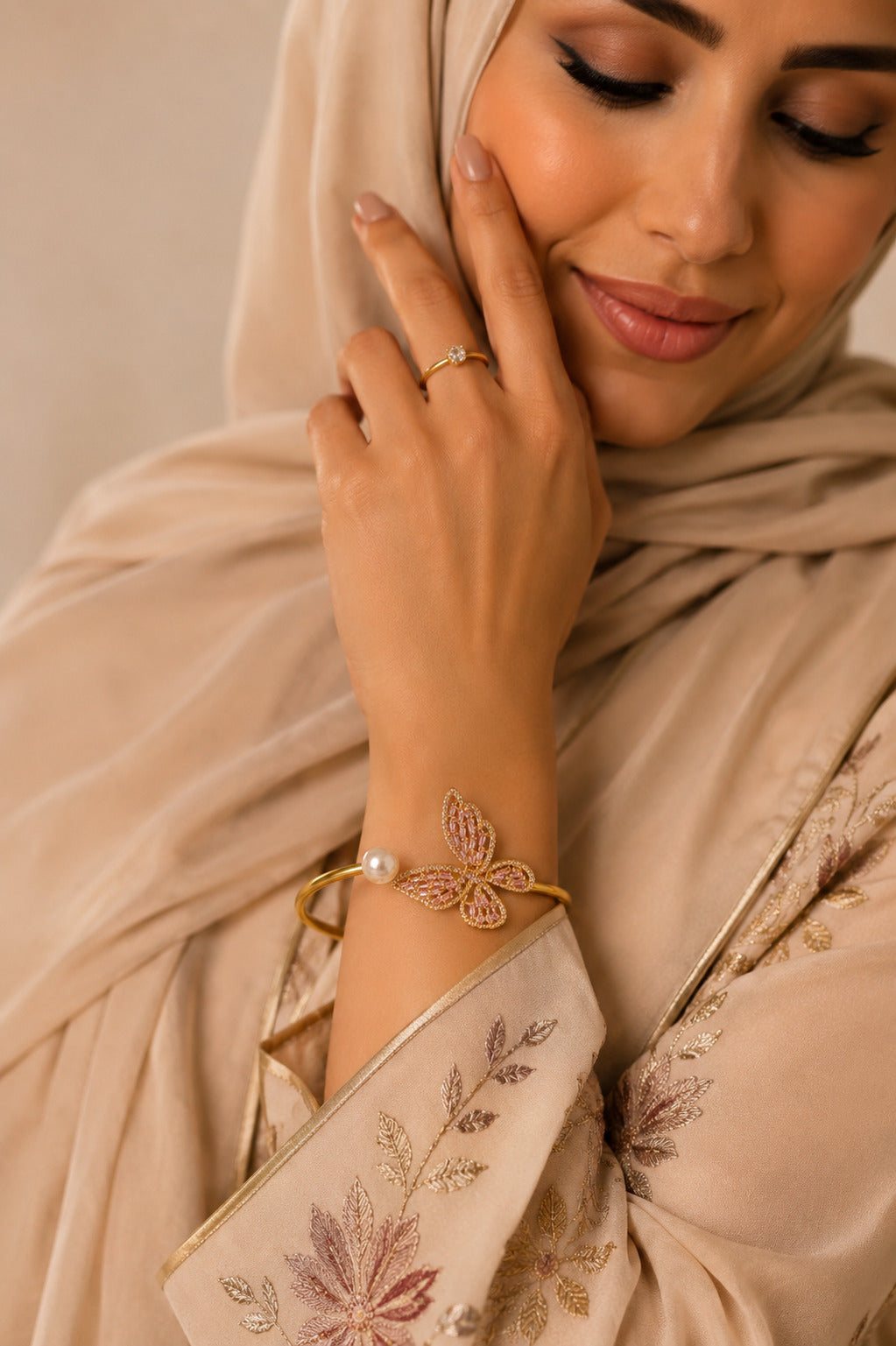 Pearl Butterfly Bracelets
