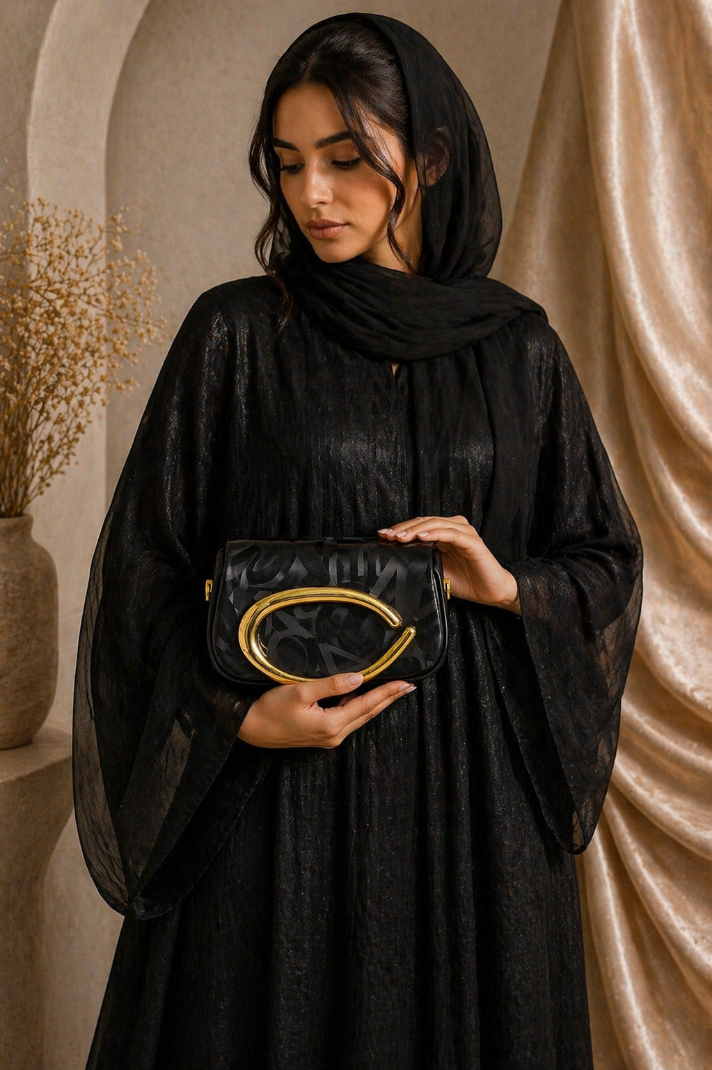Cleo Pattern Clutch