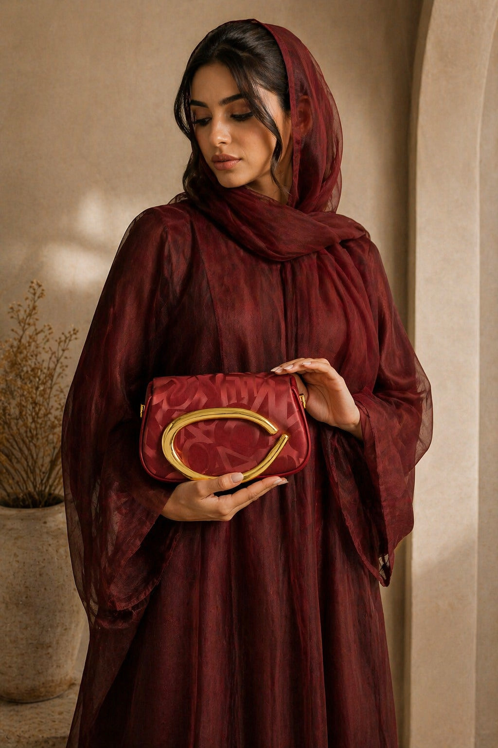 Cleo Pattern Clutch