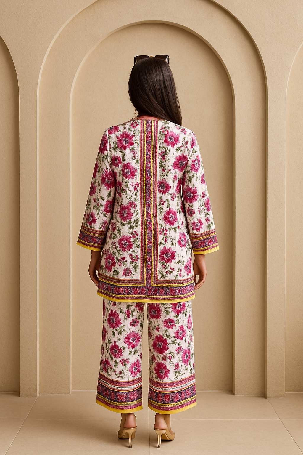 Floral Pink Co-ord Set