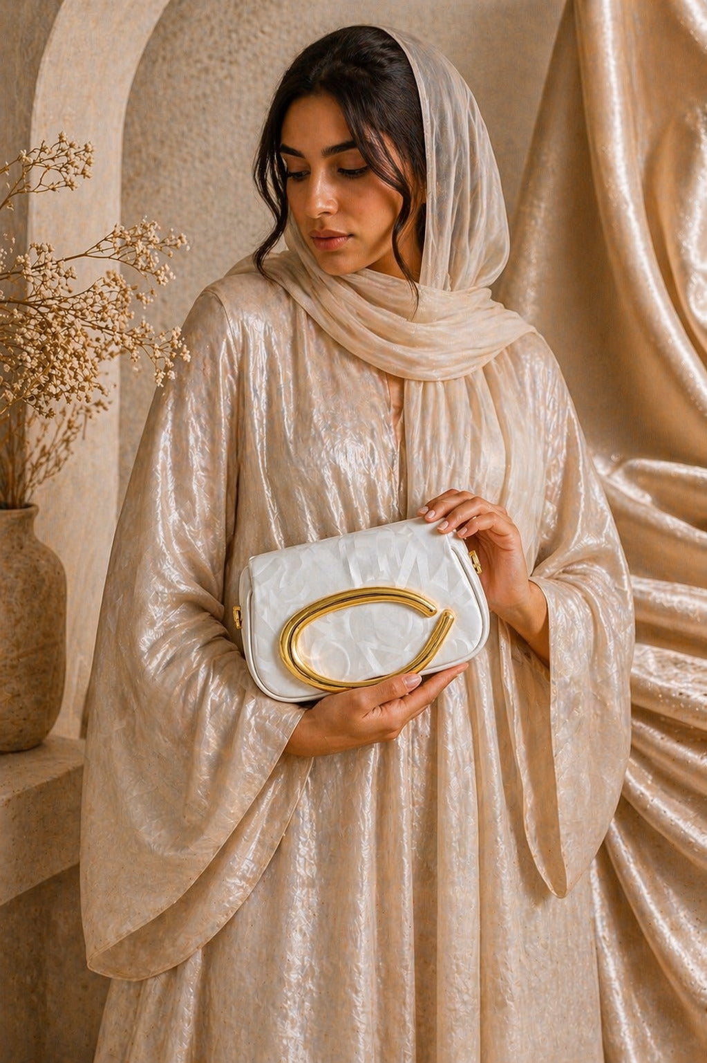 Cleo Pattern Clutch