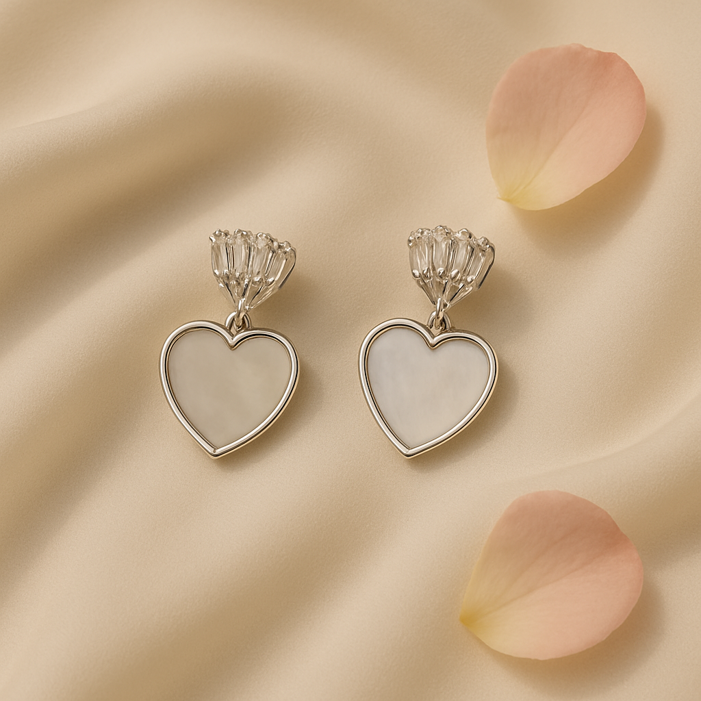 Moonlight Drops Heart luxe