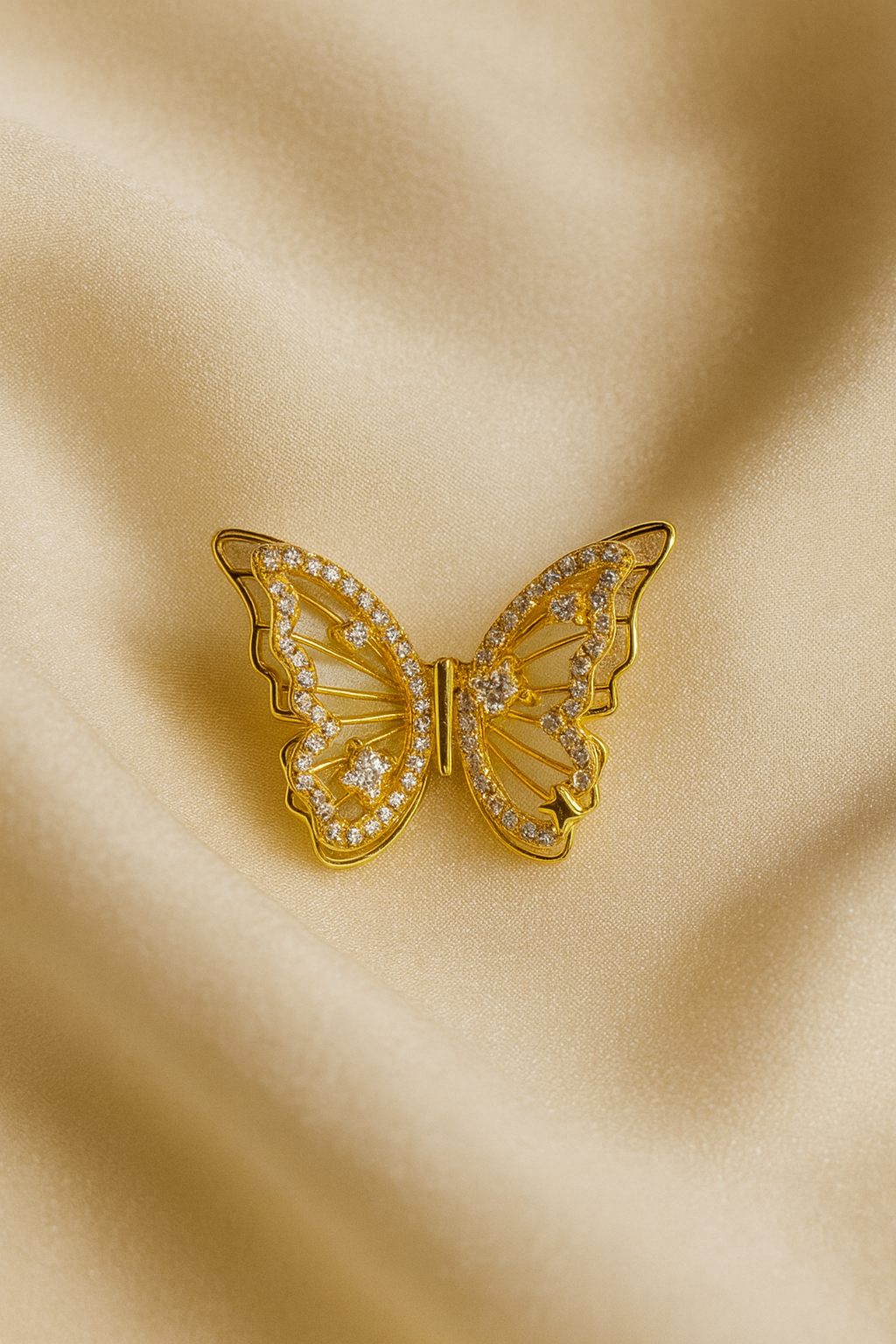 Golden Flutter Ring