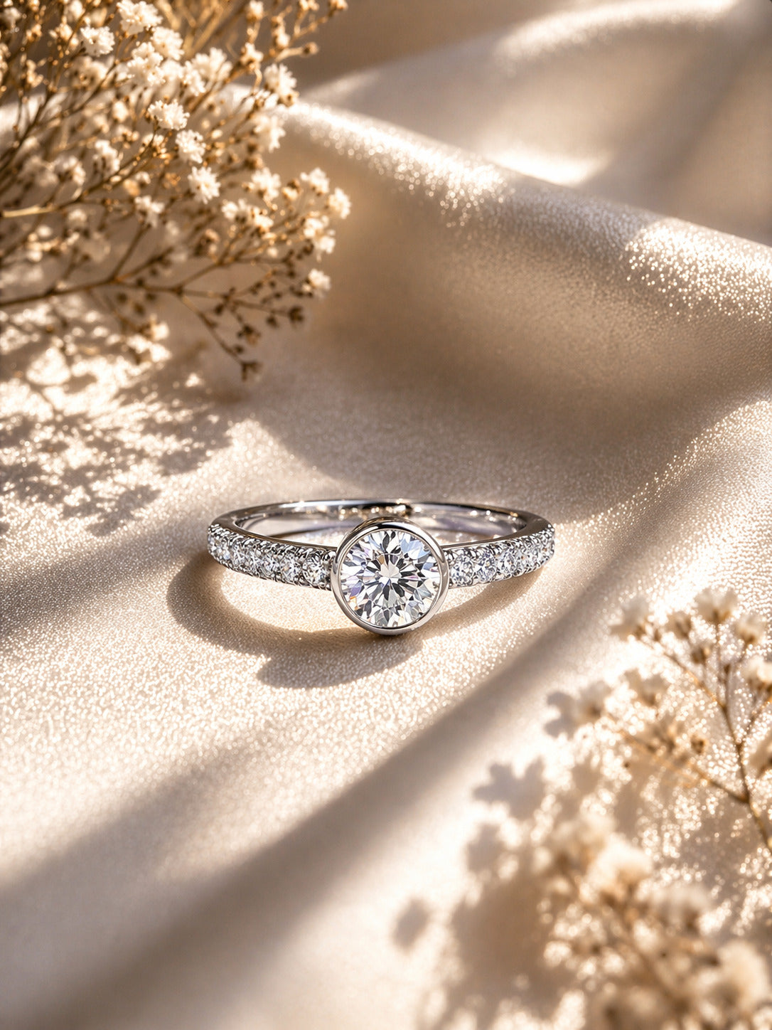 Halo Crystal Ring