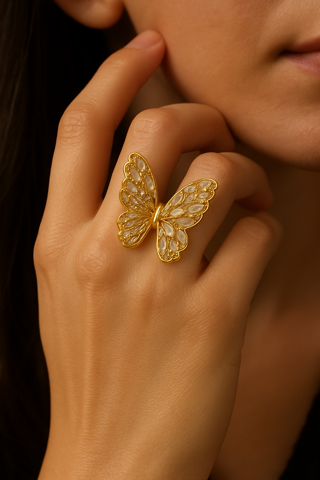 Butterfly Whisper Ring