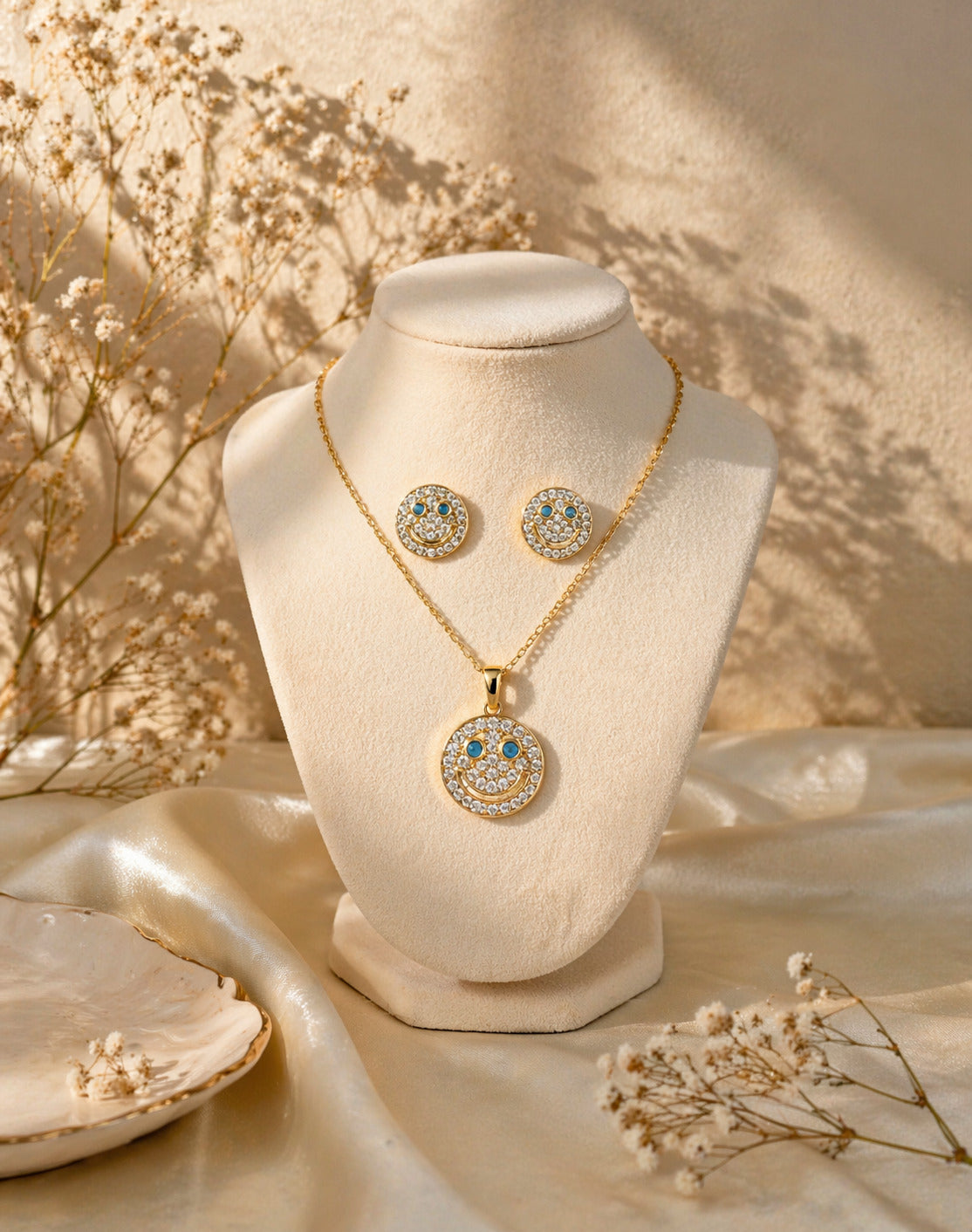 Smiley Charm Pendant