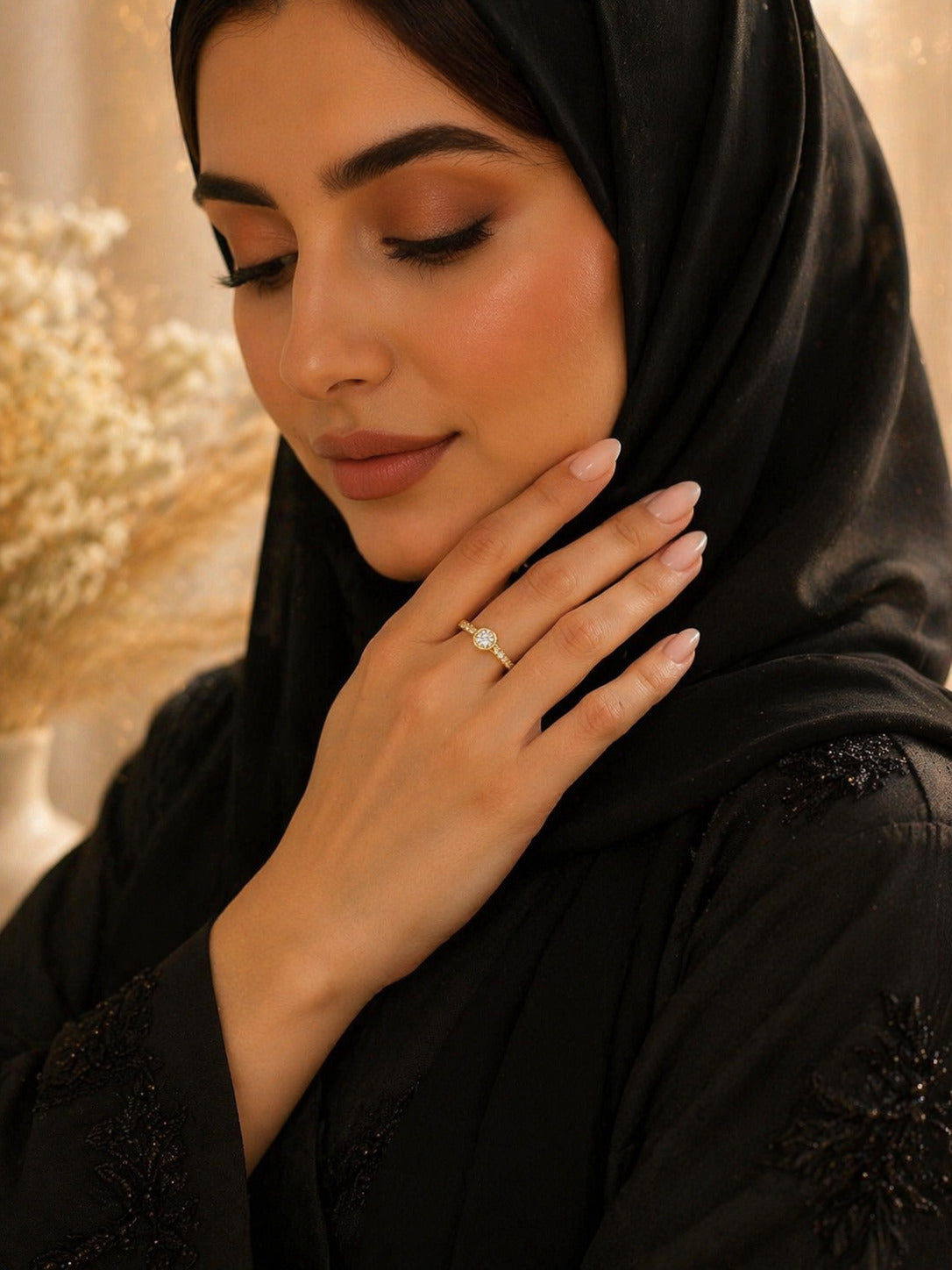 Halo Crystal Ring