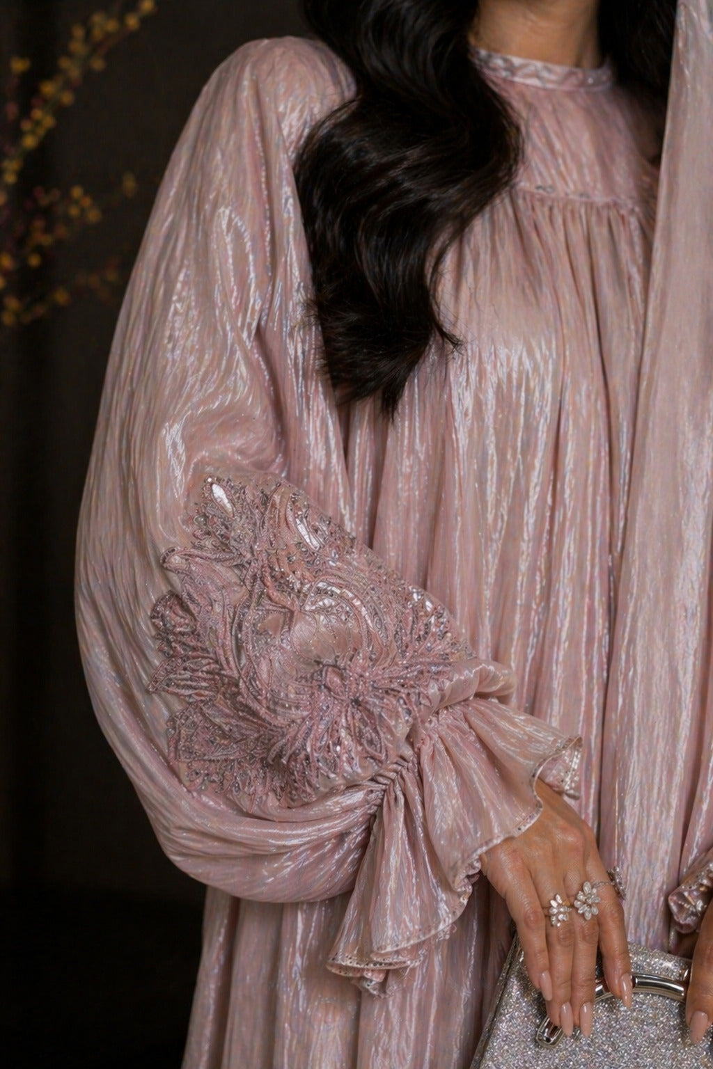 Al Hayya Pink Abaya