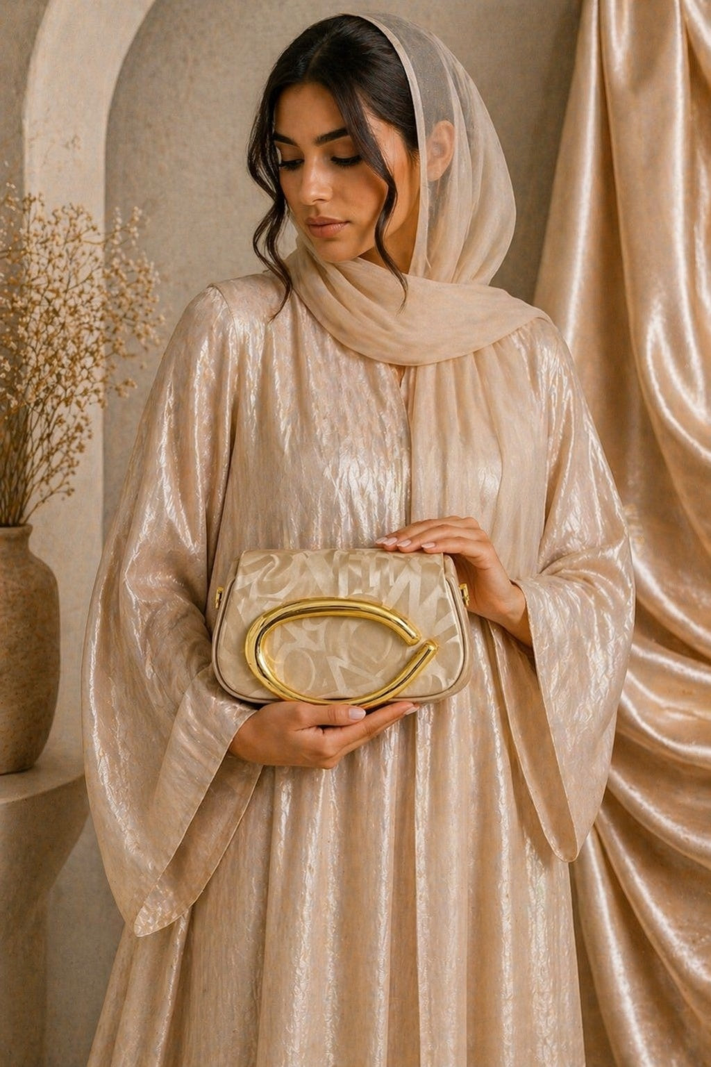 Cleo Pattern Clutch