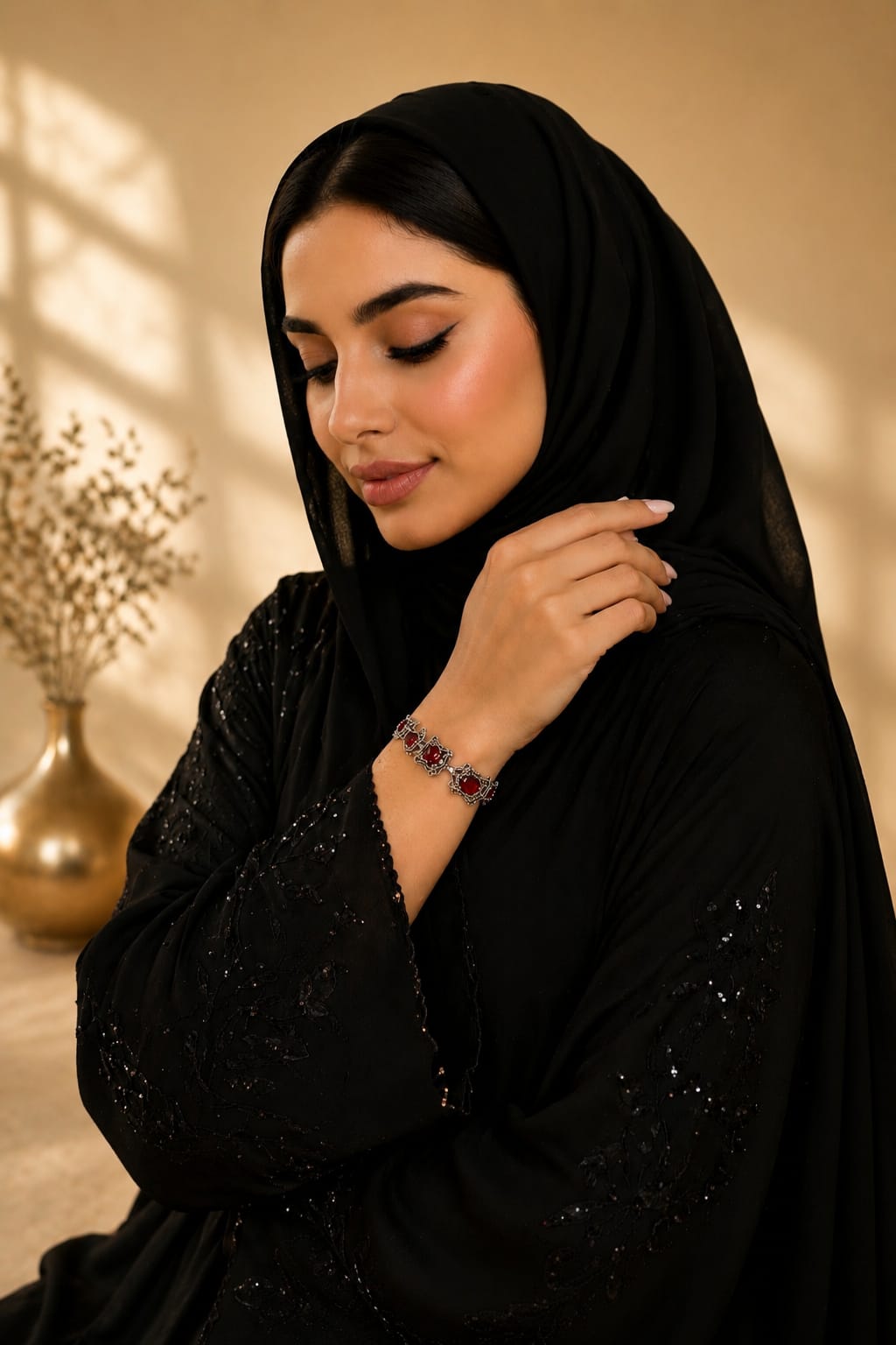 سوار شلال الأحجار الكريمة الكلاسيكي